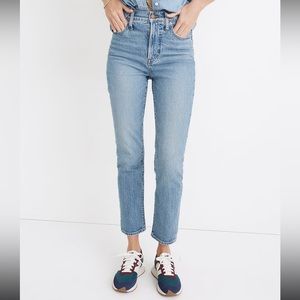 Madewell Petite Perfect Vintage Jean in Banner Wash
